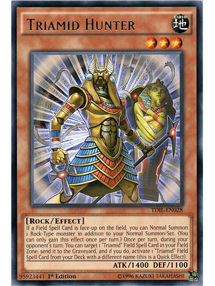 Triamid Hunter - TDIL-EN028 - Rare