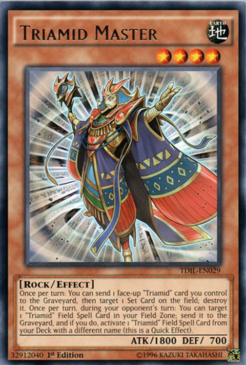Triamid Master - TDIL-EN029 - Rare 