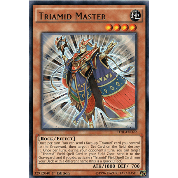 Triamid Master - TDIL-EN029 - Rare 