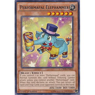 Performapal Elephammer - CROS-EN002 - Rare