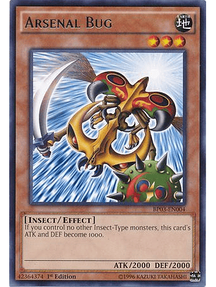 Arsenal Bug - BP03-EN004 - Rare 