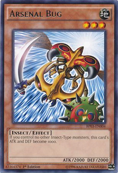Arsenal Bug - BP03-EN004 - Rare 