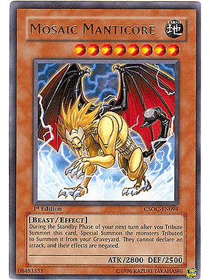 Mosaic Manticore - CSOC-EN094 - Rare