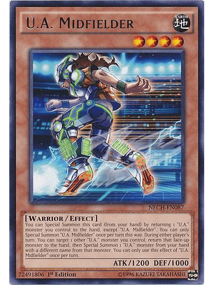 U.A. Midfielder - NECH-EN087 - Rare 