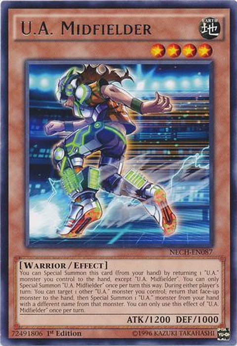 U.A. Midfielder - NECH-EN087 - Rare 