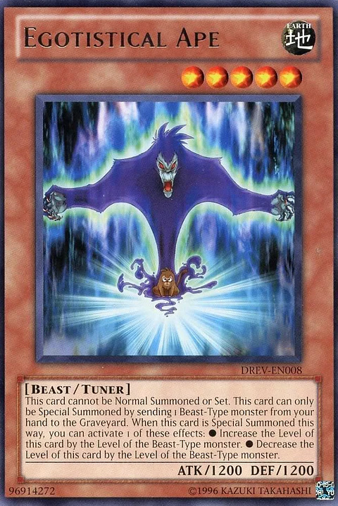 Egotistical Ape - DREV-EN008 - Rare 