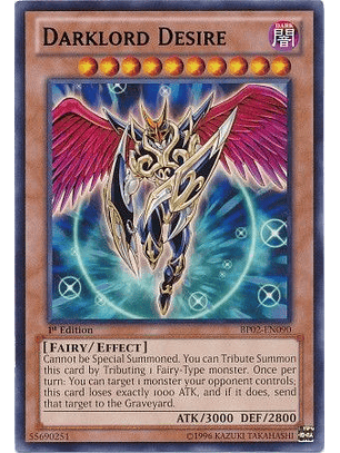 Darklord Desire - BP02-EN090 - Rare