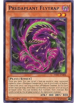 Predaplant Flytrap - INOV-EN006 - Rare