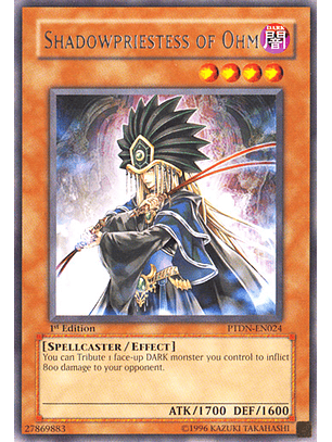 Shadowpriestess of Ohm - PTDN-EN024 - Rare
