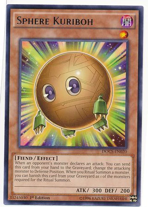 Sphere Kuriboh - DOCS-EN020 - Rare