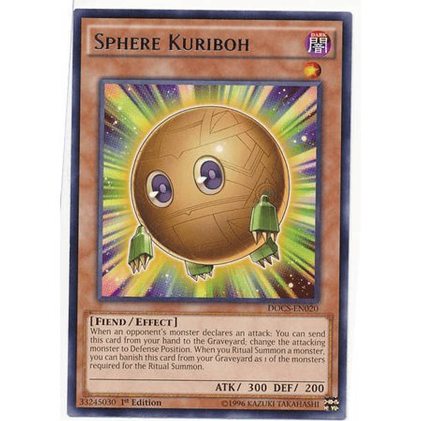 Sphere Kuriboh - DOCS-EN020 - Rare