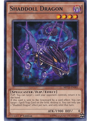 Shaddoll Dragon - MP15-EN081 - Rare