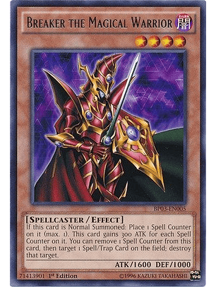 Breaker the Magical Warrior - BP03-EN005 - Rare