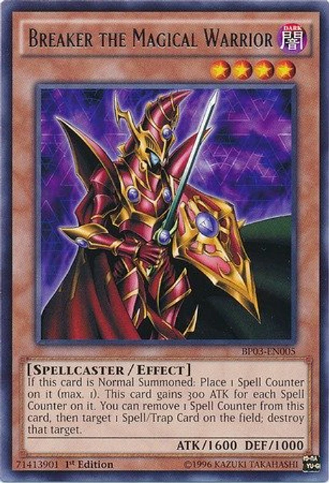 Breaker the Magical Warrior - BP03-EN005 - Rare