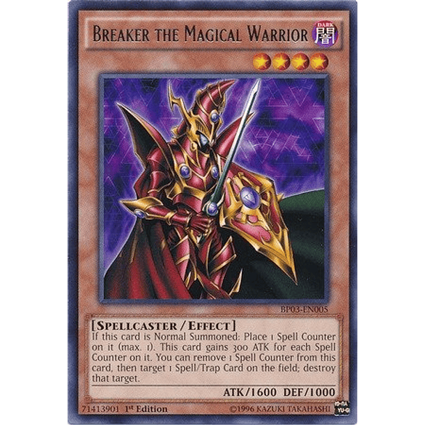 Breaker the Magical Warrior - BP03-EN005 - Rare