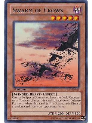 Swarm of Crows - SHSP-EN042 - Rare 
