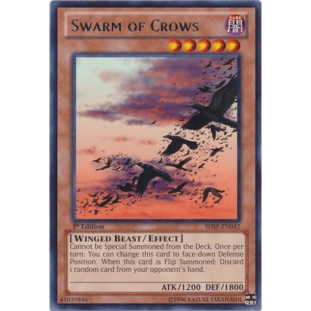 Swarm of Crows - SHSP-EN042 - Rare 