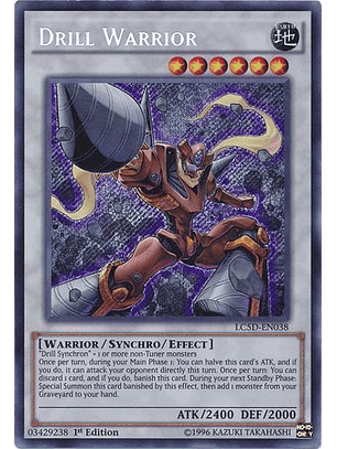 Drill Warrior - LC5D-EN038 - Secret Rare