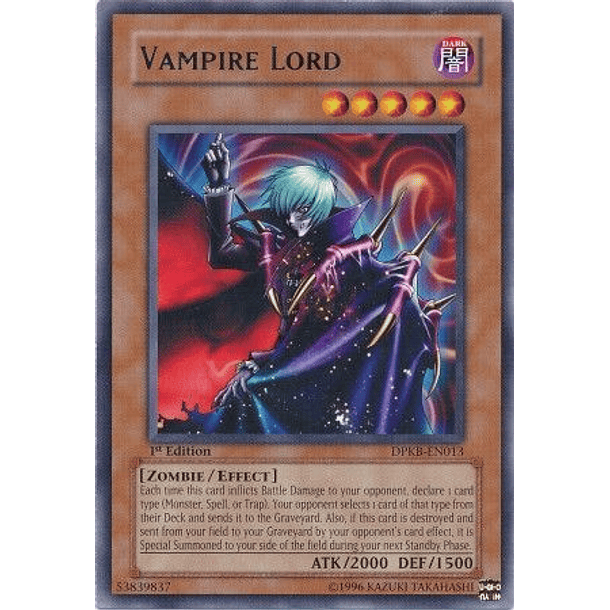 Vampire Lord - DPKB-EN013 - Rare