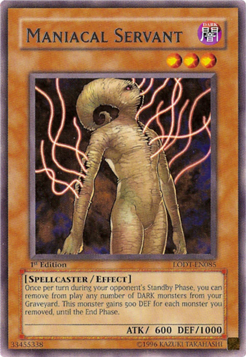 Maniacal Servant - LODT-EN085 - Rare