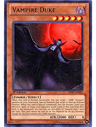 Vampire Duke - SHSP-EN082 - Rare 