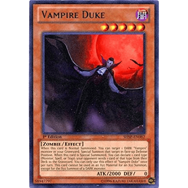 Vampire Duke - SHSP-EN082 - Rare 
