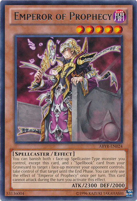 Emperor of Prophecy - ABYR-EN024 - Rare