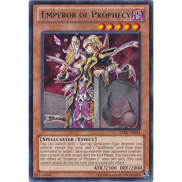 Emperor of Prophecy - ABYR-EN024 - Rare
