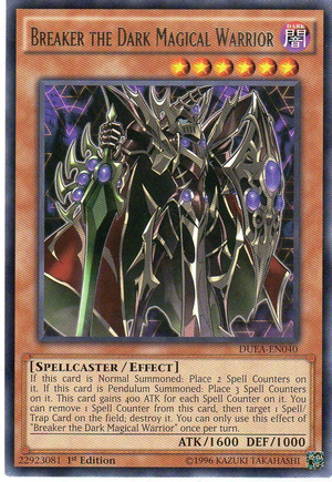 Breaker the Dark Magical Warrior - DUEA-EN040 - Rare 1