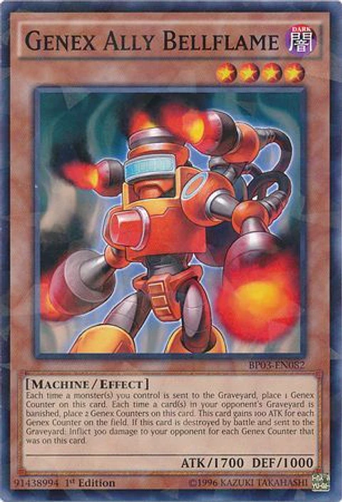 Genex Ally Bellflame - BP03-EN082 - Rare 