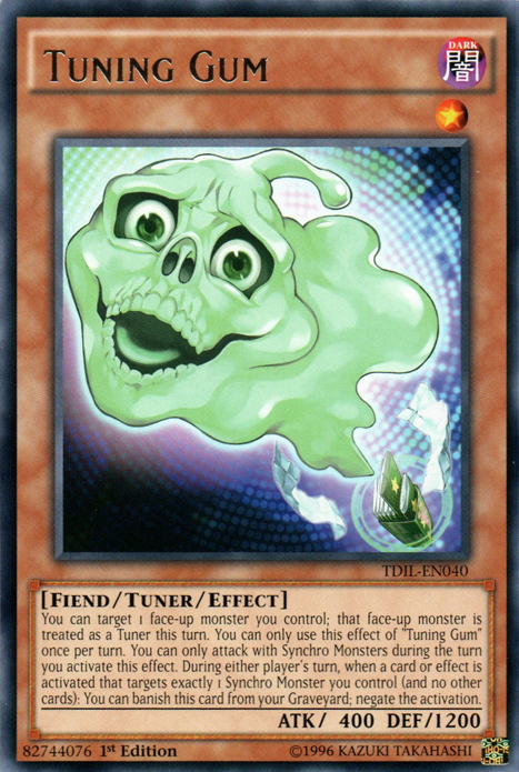 Tuning Gum - TDIL-EN040 - Rare 1