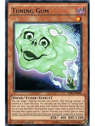 Tuning Gum - TDIL-EN040 - Rare