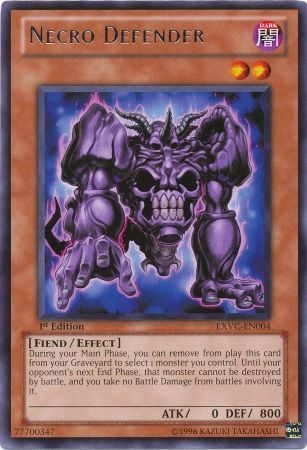 Necro Defender - EXVC-EN004 - Rare 1
