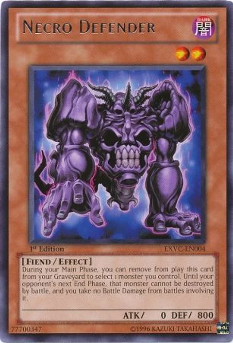 Necro Defender - EXVC-EN004 - Rare