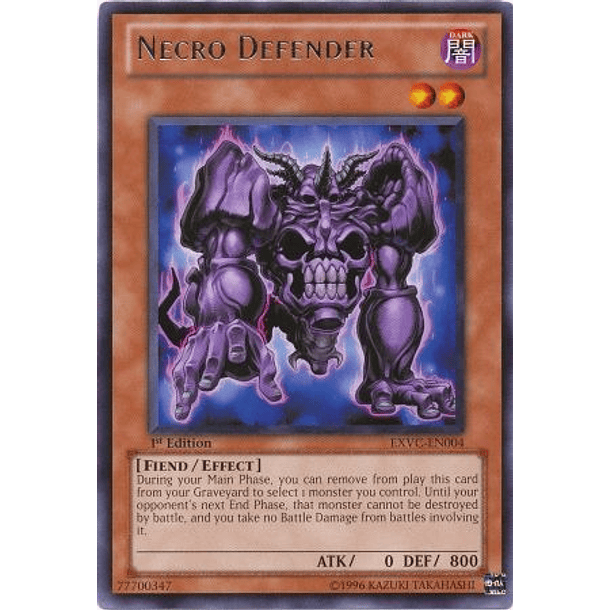 Necro Defender - EXVC-EN004 - Rare