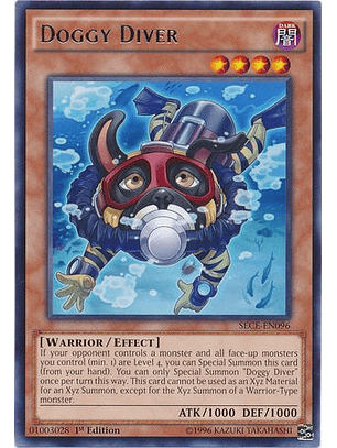 Doggy Diver - SECE-EN096 - Rare