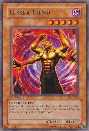 Lesser Fiend - LOD-003 - Rare 1
