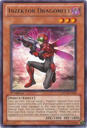 Inzektor Dragonfly - ORCS-EN020 - Rare 1