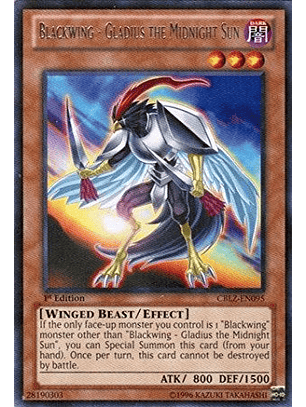Blackwing - Gladius the Midnight Sun - CBLZ-EN095 - Rare
