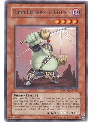 Djinn Presider of Rituals - SOVR-EN038 - Rare