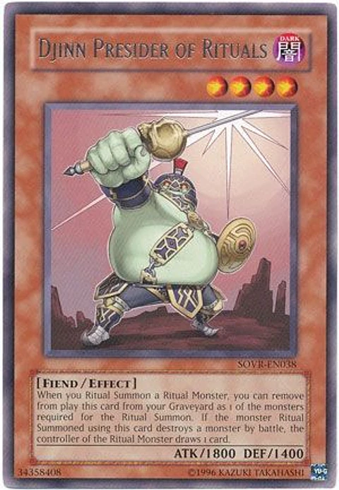 Djinn Presider of Rituals - SOVR-EN038 - Rare