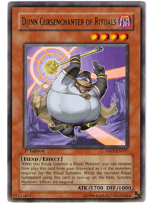 Djinn Cursenchanter of Rituals - ABPF-EN037 - Rare