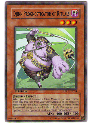 Djinn Prognosticator of Rituals - ABPF-EN038 - Rare