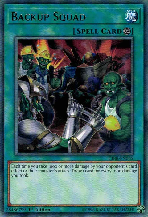 Backup Squad - CIBR-EN065 - Rare 