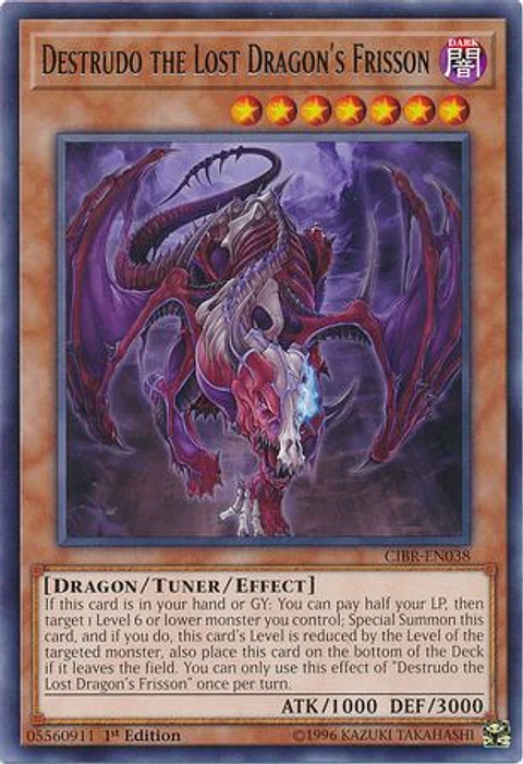 Destrudo the Lost Dragon's Frisson - CIBR-EN038 - Rare