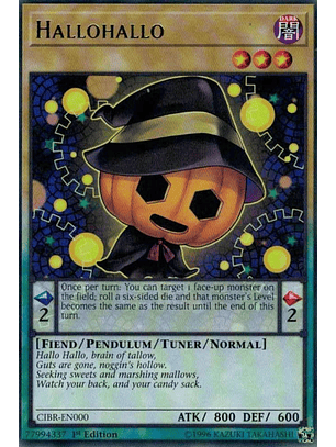 Hallohallo - CIBR-EN000 - Rare 