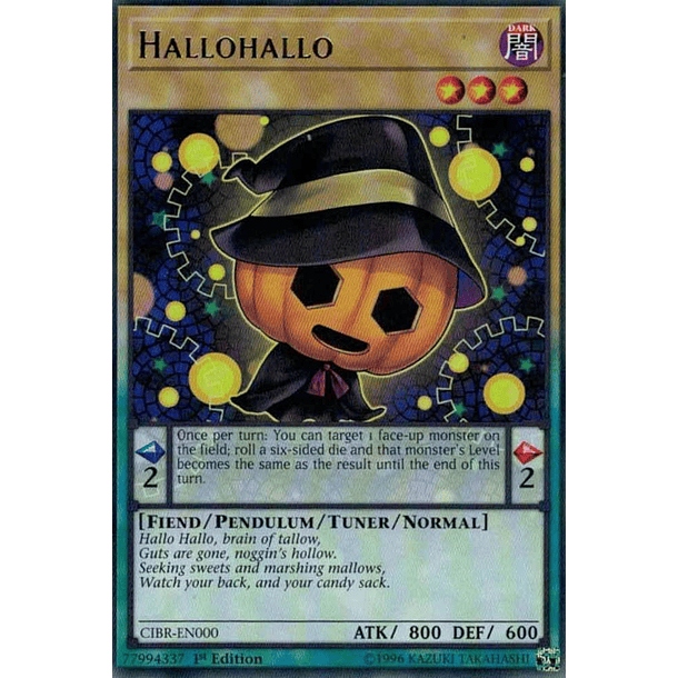 Hallohallo - CIBR-EN000 - Rare 