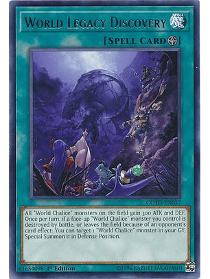 World Legacy Discovery - COTD-EN057 - Rare 