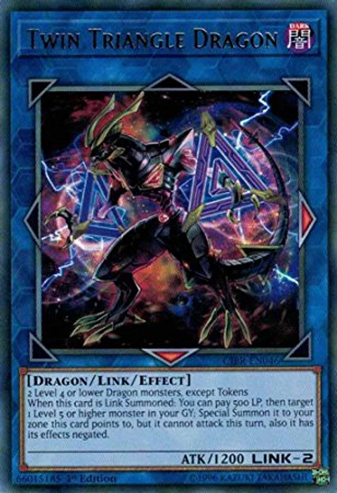 Twin Triangle Dragon - CIBR-EN046 - Rare 