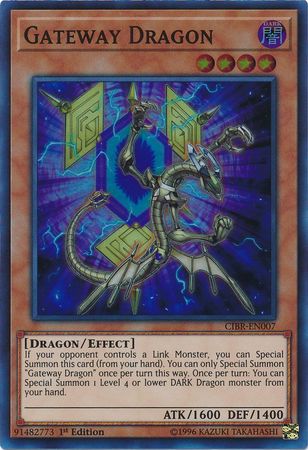 Gateway Dragon - CIBR-EN007 - Super Rare  1